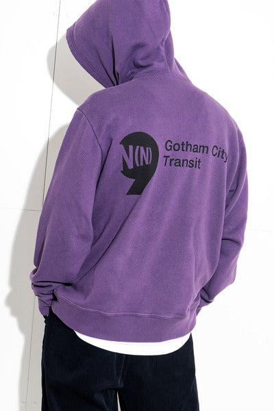 2020 A/W NUMBER (N)INE N(N) Gotham City Transit HOODY SWEATSHIRT/n