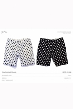 2016 S/S MARBLES Star Printed Shorts BLACK