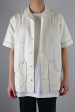 2022 S/S NUMBER (N)INE EMBROIDERED COTTON SHIRT