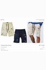 2016 S/S MARBLES Painting Chino Shorts BEIGE