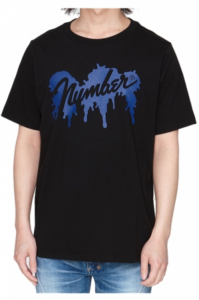 2018 A/W NUMBER (N)INE number9 PAINT_T-SHIRT