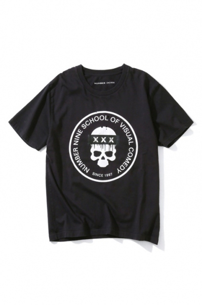 2019 A/W NUMBER (N)INE×GOD SELECTION XXX_T-SHIRT SCHOOL OF VISUAL COMEDY