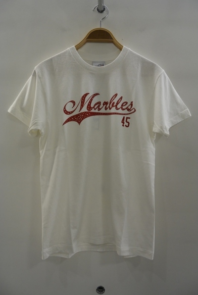 2016 A/W MARBLES S/S STANDARD TEE#MARBLES45 WHITE