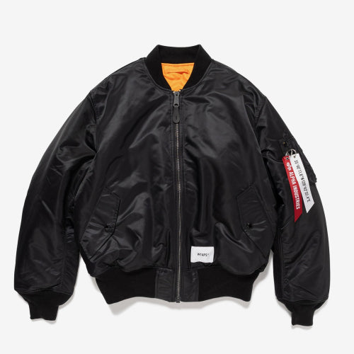2025 A/W WTAPS MA-1 CORE SPEC / JACKET / NYLON. TWILL. ALPHA INDUSTRIES