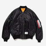 2025 A/W WTAPS MA-1 CORE SPEC / JACKET / NYLON. TWILL. ALPHA INDUSTRIES