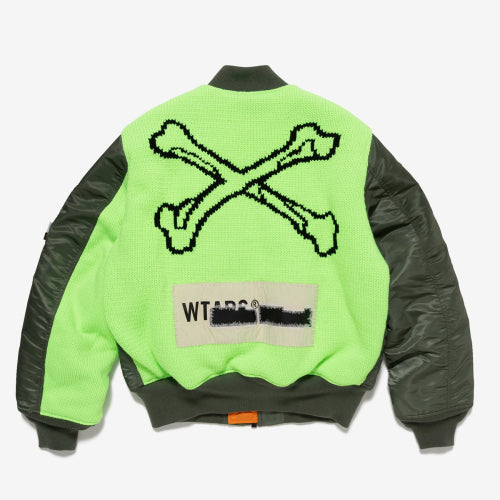 2025 A/W WTAPS MA-1 CORE SPEC / JACKET / NYLON. TWILL. ALPHA INDUSTRIES