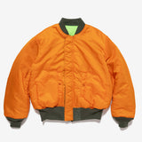 2025 A/W WTAPS MA-1 CORE SPEC / JACKET / NYLON. TWILL. ALPHA INDUSTRIES