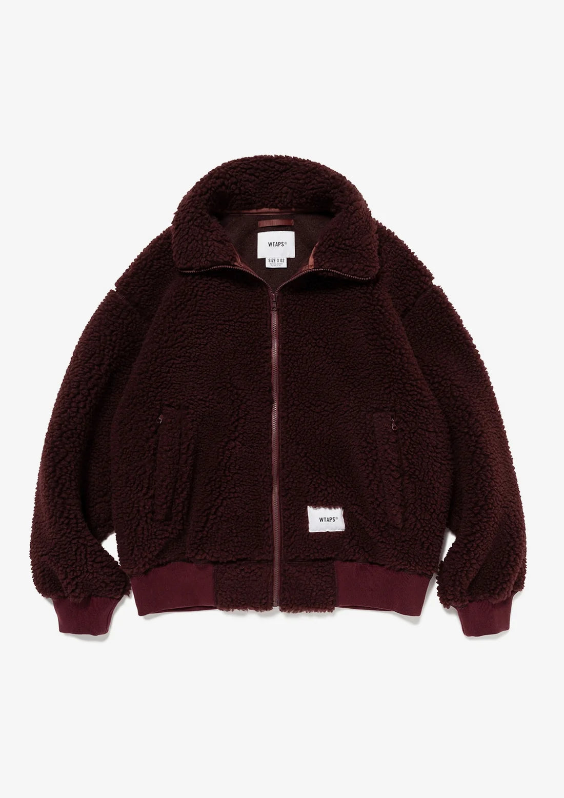 2026 A/W WTAPS FLORETS / JACKET / POLY. BOA. TEXTILE