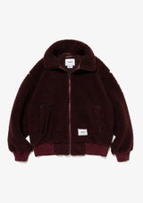 2026 A/W WTAPS FLORETS / JACKET / POLY. BOA. TEXTILE