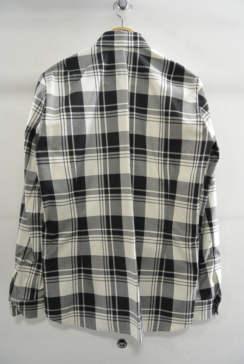 2016 S/S GalaabenD 100/2プレミアムオックスチェック SH OFFWHITE×BLACK