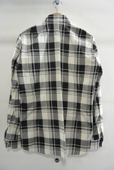 2016 S/S GalaabenD 100/2プレミアムオックスチェック SH OFFWHITE×BLACK