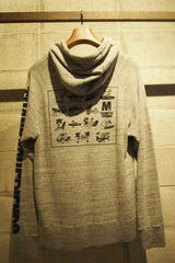 2017 S/S M washed pullover parka (M×okitsu surfbards×Mie ishii) heather gray