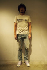 2017 S/S M crew neck t-shirts (back bone) used white