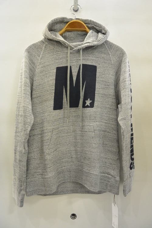 2017 S/S M washed pullover parka (M×okitsu surfbards×Mie ishii) heather gray