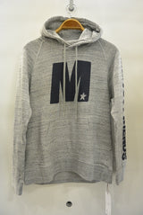 2017 S/S M washed pullover parka (M×okitsu surfbards×Mie ishii) heather gray