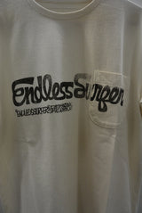 2017 S/S M crew neck t-shirts (back bone) used white