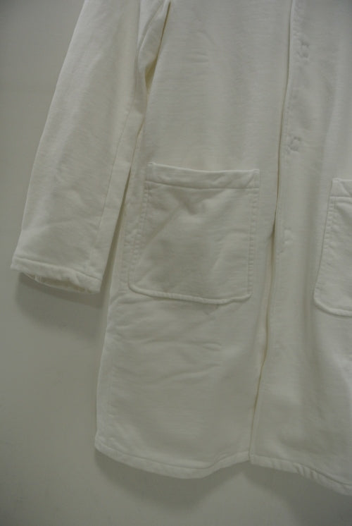 2015 S/S JAMA RICO SWEAT STEIN CLLAR COAT WHITE