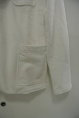 2015 S/S JAMA RICO SWEAT JACKET WHITE