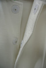 2015 S/S JAMA RICO SWEAT STEIN CLLAR COAT WHITE