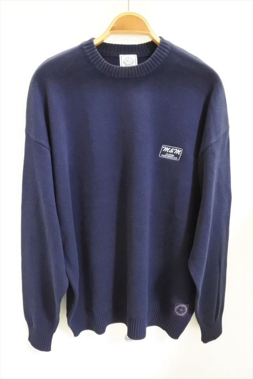 2026 S/S M&M COTTON KNIT SWEATER