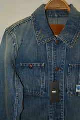 2017 S/S TMT DENIM COVERALL INDIGO LIGHT