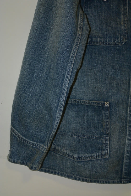 2017 S/S TMT DENIM COVERALL INDIGO LIGHT
