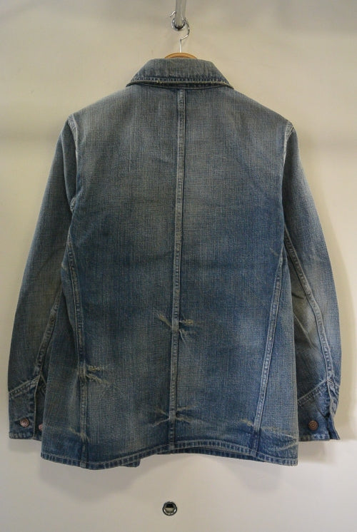 2017 S/S TMT DENIM COVERALL INDIGO LIGHT