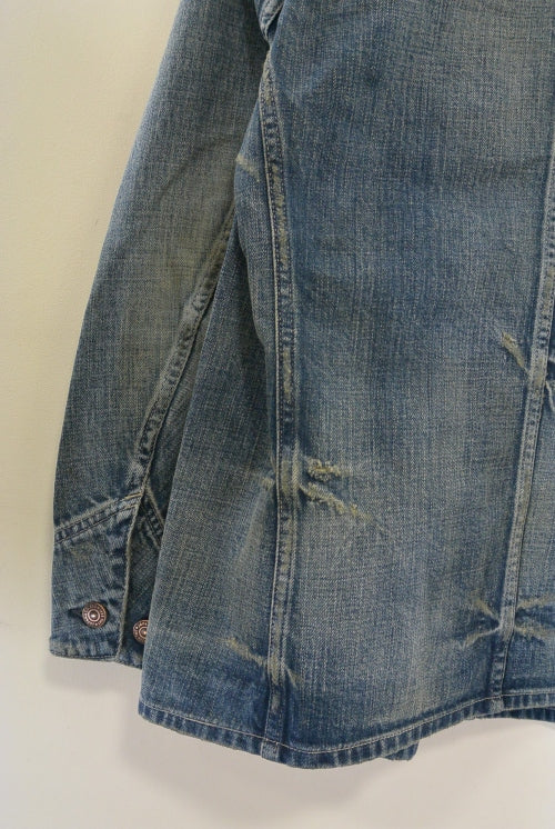 2017 S/S TMT DENIM COVERALL INDIGO LIGHT