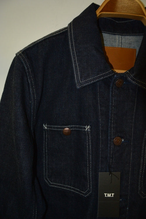 2017 S/S TMT DENIM COVERALL INDIGO