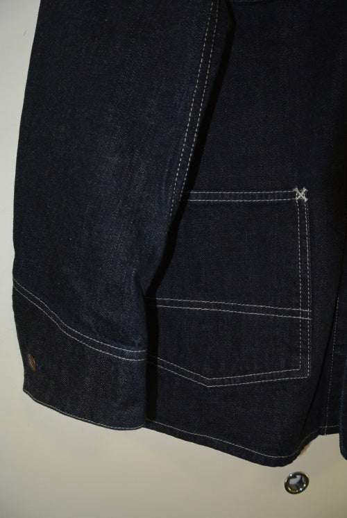 2017 S/S TMT DENIM COVERALL INDIGO