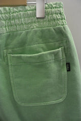 2017 S/S TMT PIGMENT DYED FRENCH TERRY SHORTS LIGHT GREEN