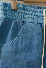 2017 S/S TMT PIGMENT DYED FRENCH TERRY SHORTS TURQUOISE