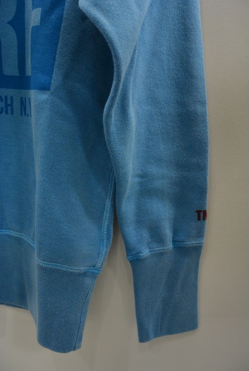 2017 S/S TMT PIGMENT DYED FRENCH TERRY CREW NECK PULLOVER TURQUOISE