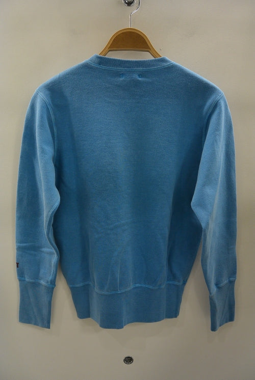 2017 S/S TMT PIGMENT DYED FRENCH TERRY CREW NECK PULLOVER TURQUOISE