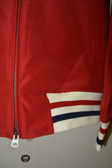2017 S/S TMT TORICOLORE RIB BLOUSON RED