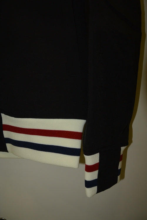2017 S/S TMT TORICOLORE RIB BLOUSON BLACK
