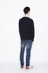 2016 S/S NUMBER (N)INE SWEAT SHIRTS_WORKING CLASS HERO NAVY