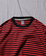 2023 S/S NUMBER (N)INE CLASSIC COTTON STRIPED POCKET OVER L/S T-SHIRT