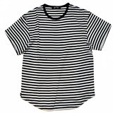 2016 S/S MARBLES S/S Round Border Tee BLACK×WHITE