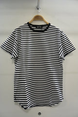 2016 S/S MARBLES S/S Round Border Tee BLACK×WHITE