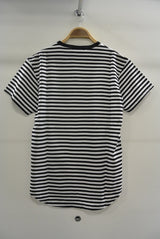 2016 S/S MARBLES S/S Round Border Tee BLACK×WHITE