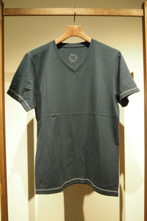 2016 S/S M v-neck t-shirts regular navy