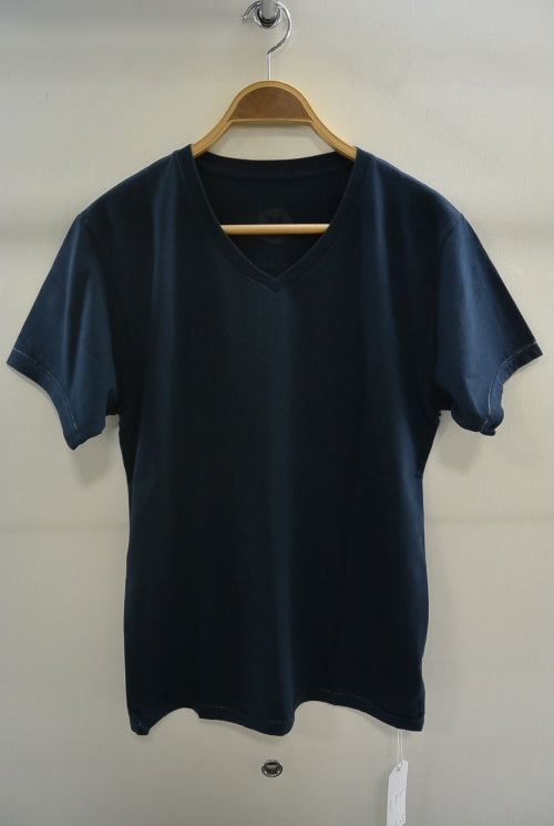 2016 S/S M v-neck t-shirts regular navy