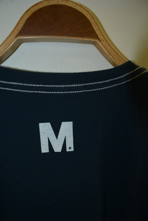 2016 S/S M v-neck t-shirts regular navy