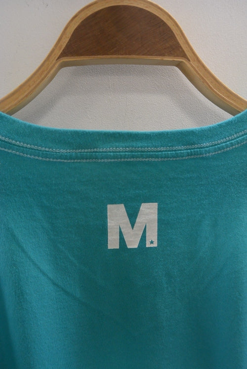 2016 S/S M v-neck t-shirts regular earth green