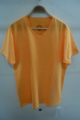 2016 S/S M v-neck t-shirts regular orange