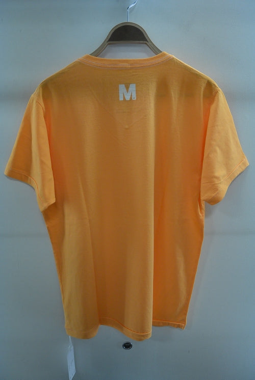 2016 S/S M v-neck t-shirts regular orange