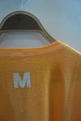 2016 S/S M v-neck t-shirts regular orange