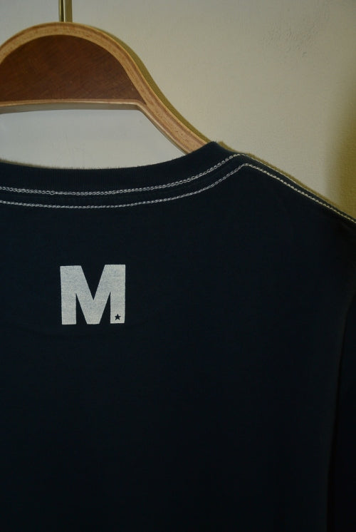 2016 S/S M crew neck t-shirts regular navy