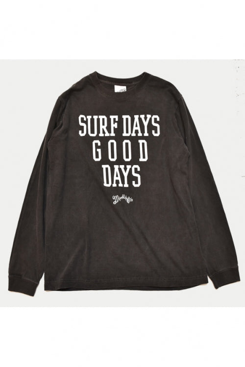 2017 S/S MARBLES SURF DAYS GOOD DAYS L/S T-SHIRT